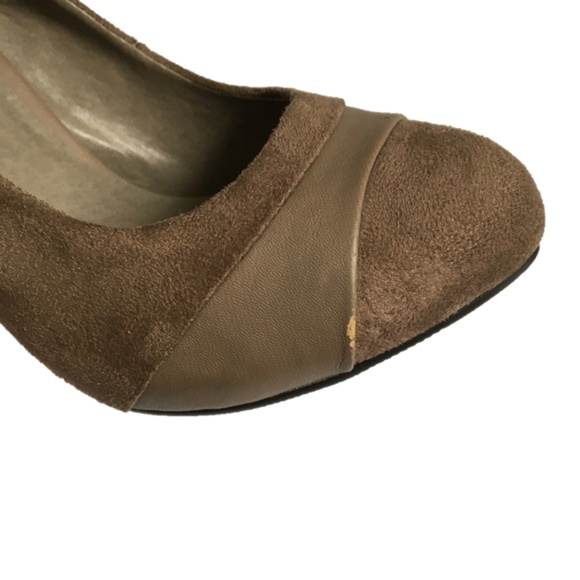 Size 6 (Euro 36) Tan Aldo Heels - Picture 7 of 7